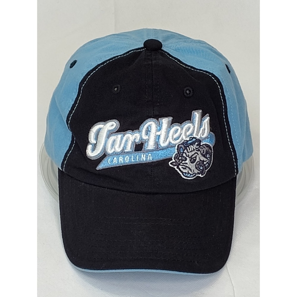 North Carolina Tar Heels Cap Baseball UNC Hat Rare Blue Black Adj 📸SEE📸